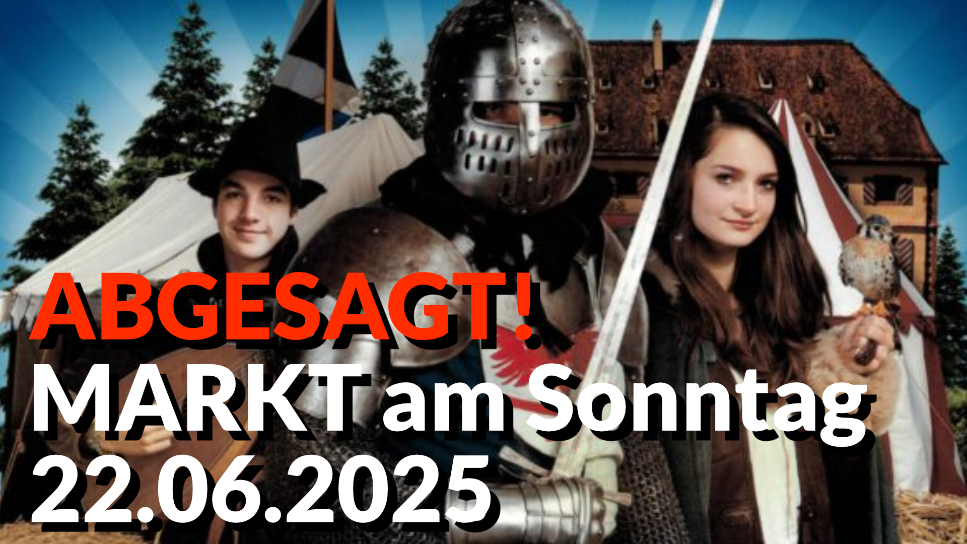 Read more about the article ABGESAGT: MARKT AM SONNTAG 22.06.2025